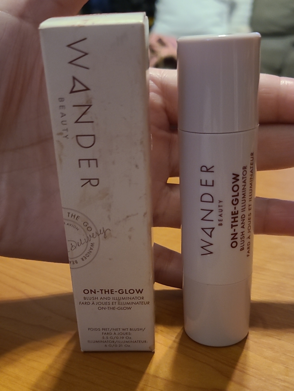 WANDER BEAUTY On-the-Glow Blush & Illuminator - Strawberry Fields/Nude Glow